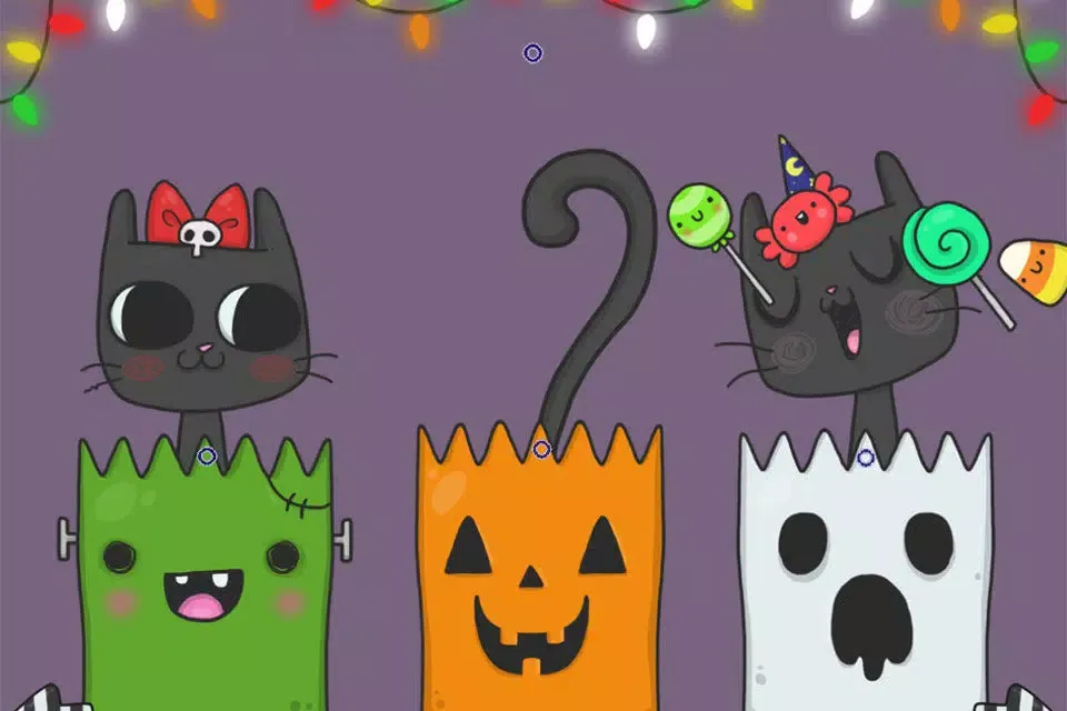 صور Halloween Party - Children's Story Book