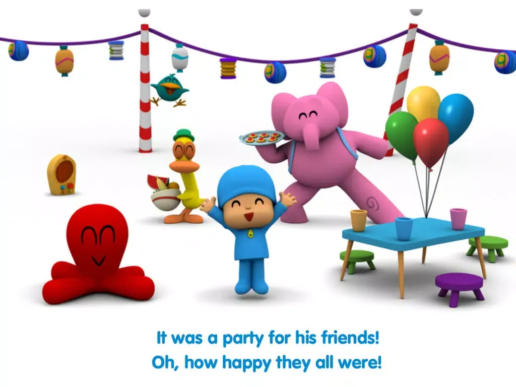 Pocoyo: Party Pooper - Free book for kids iPad  স্ক্রিনশট