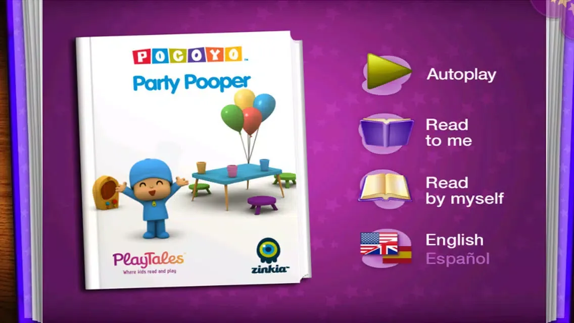 Pocoyo: Party Pooper - Free book for kids স্ক্রিনশট