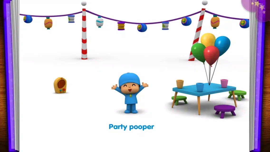 Pocoyo: Party Pooper - Free book for kids স্ক্রিনশট