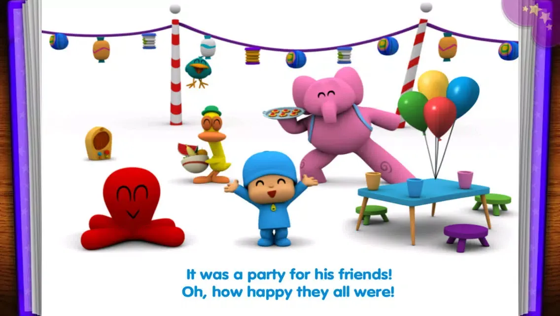 Pocoyo: Party Pooper - Free book for kids স্ক্রিনশট