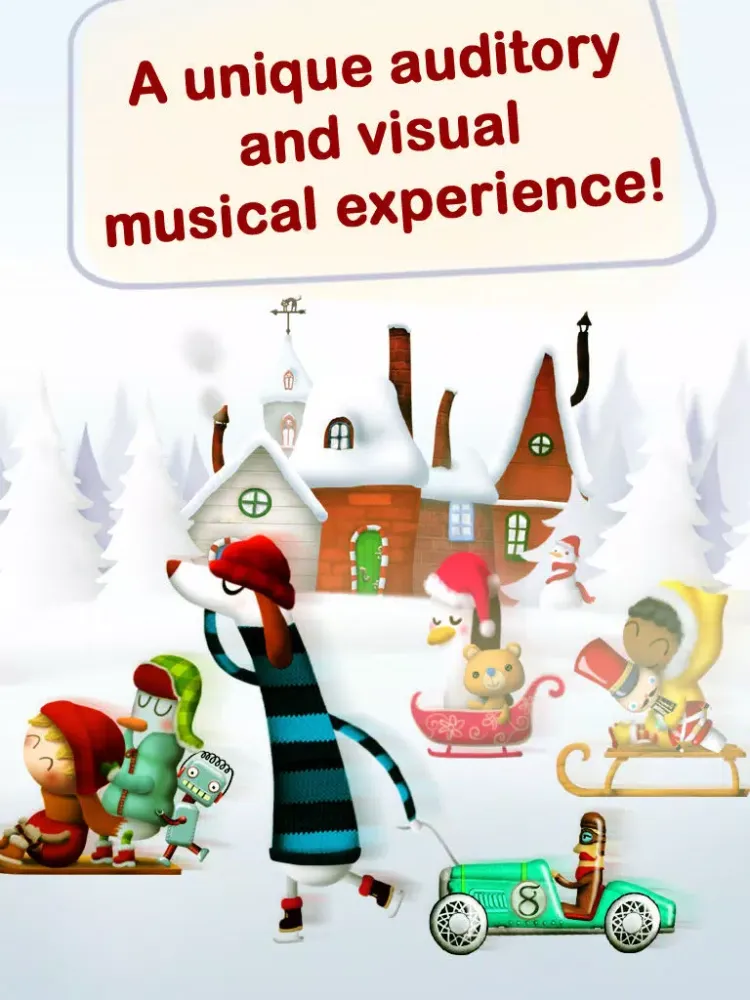 Christmas Songs Machine FREE- Sing-along Christmas Carols for kids! iPad  سکرین شاٹس