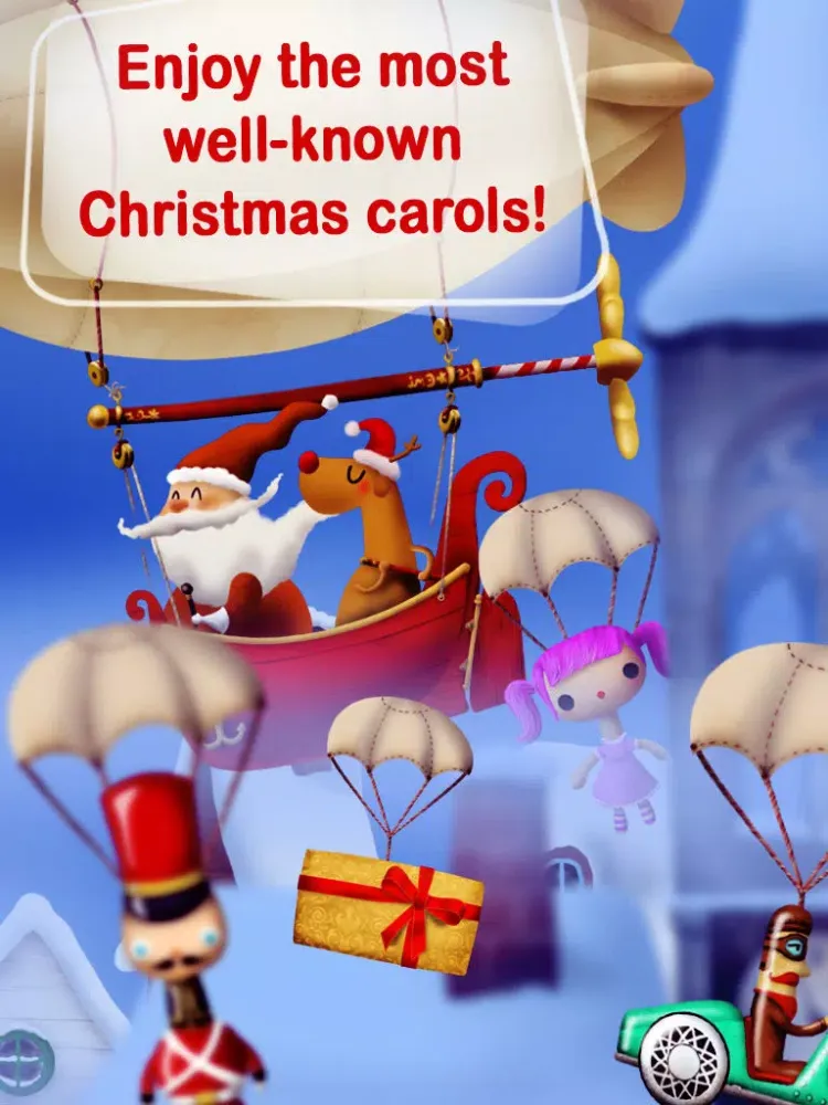 Christmas Songs Machine FREE- Sing-along Christmas Carols for kids! iPad  سکرین شاٹس