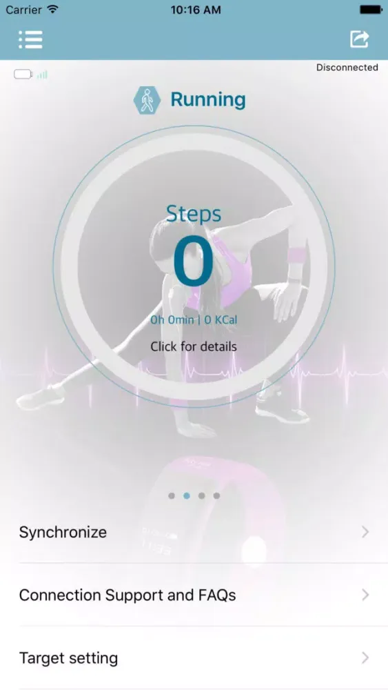 Ảnh chụp màn hình của NOMI Pulse