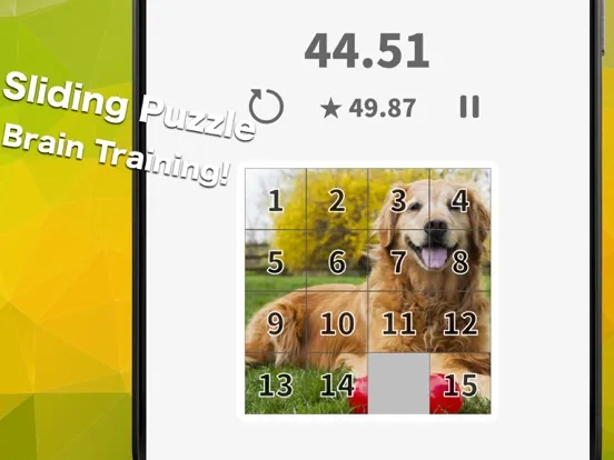 Tangkapan skrin Sliding Puzzle - 15 Puzzle iPad 