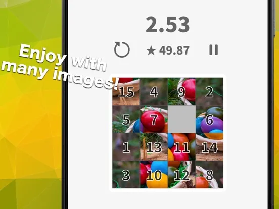 Tangkapan skrin Sliding Puzzle - 15 Puzzle iPad 