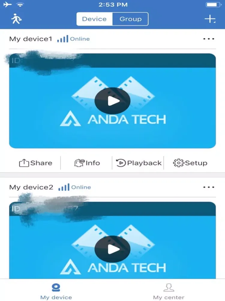 ANDA LIVE iPad  スクリーンショット