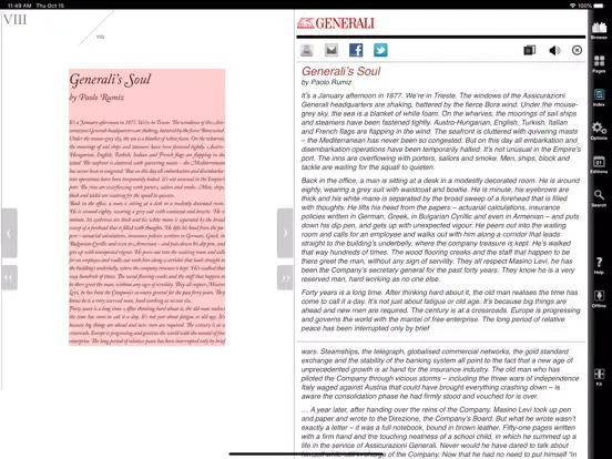 Capturas de tela do The Age of the Lion iPad 
