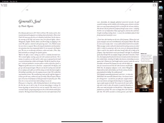 Capturas de tela do The Age of the Lion iPad 
