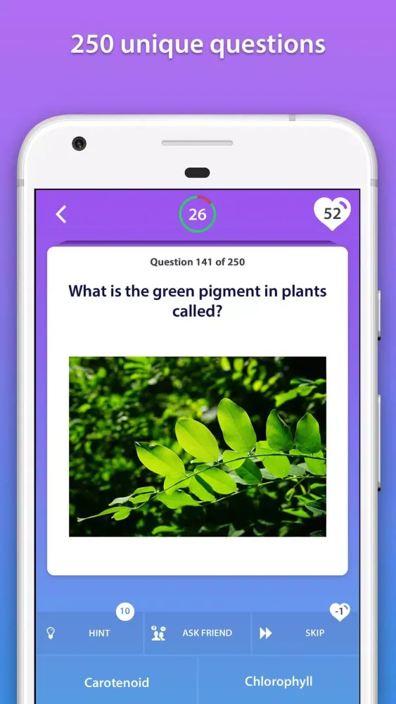 General Knowledge Quiz Screenshots