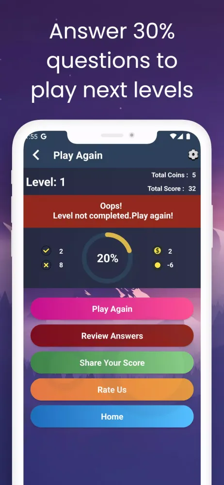 English Quizzes - GK Quiz App Ekran Görüntüleri
