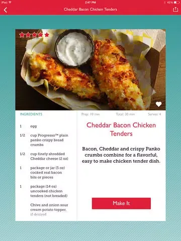 The Betty Crocker® Cookbook for iPad iPad  Ekran Görüntüleri