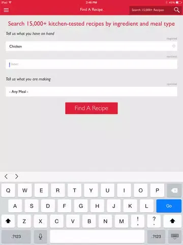 The Betty Crocker® Cookbook for iPad iPad  Ekran Görüntüleri