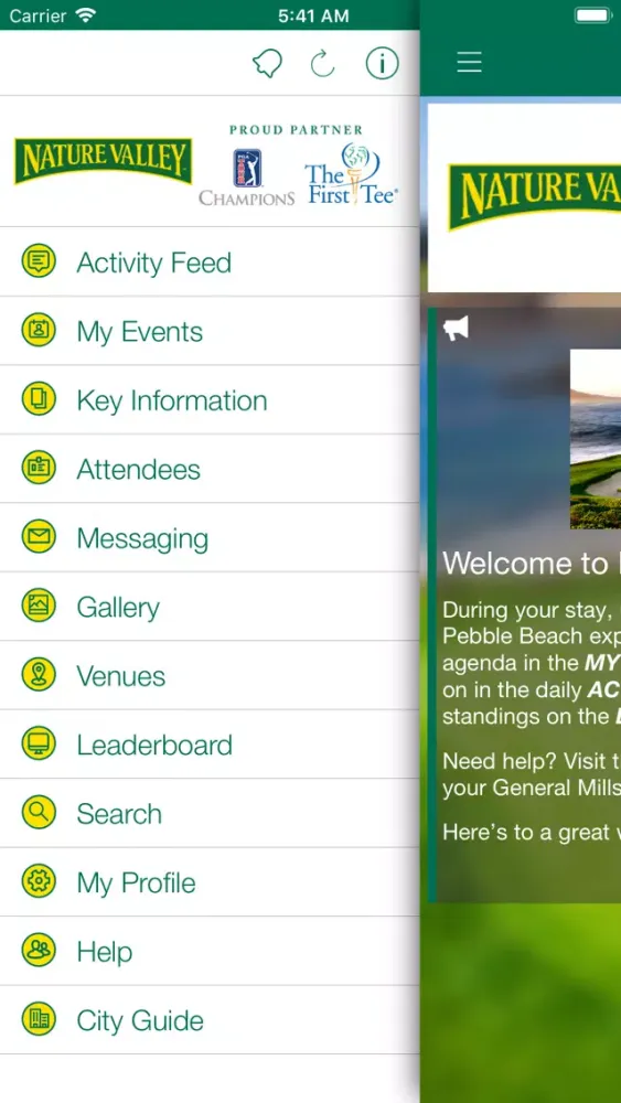 Nature Valley Pebble Beach '19应用截图