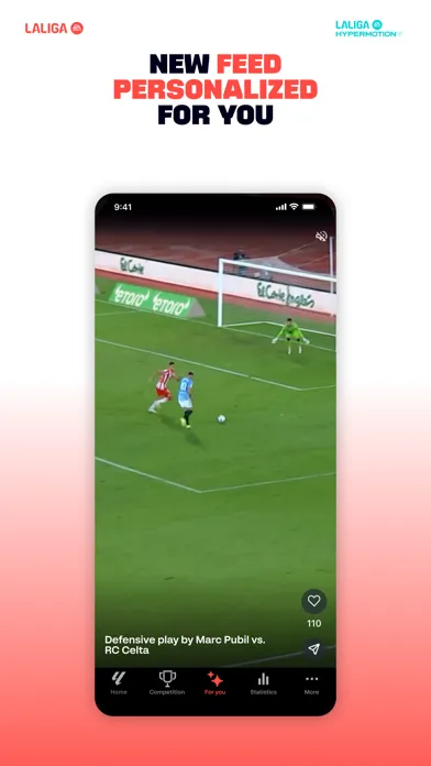 Captures d'écran de LALIGA Official App