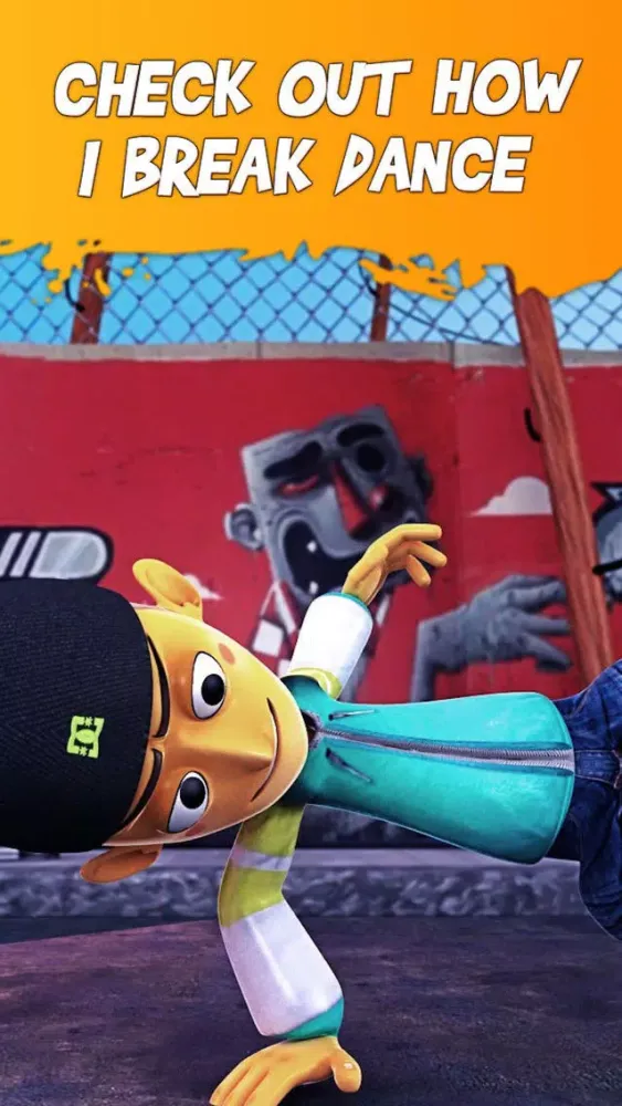 Tangkapan skrin Talking Rapper