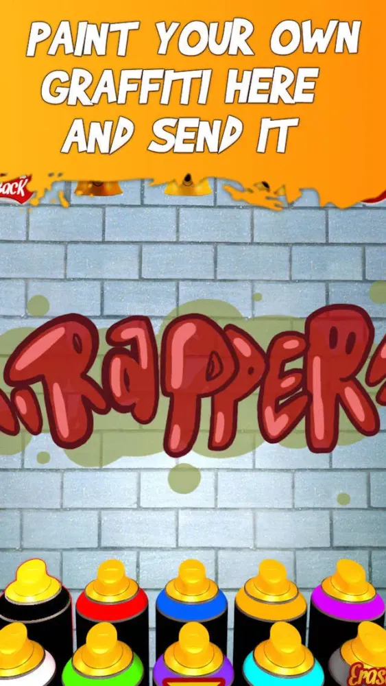 Tangkapan skrin Talking Rapper