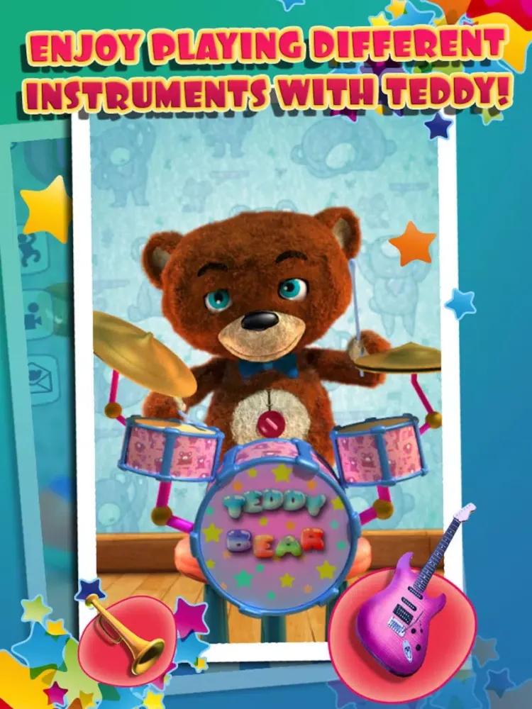 Talking Teddy Bear HD iPad  スクリーンショット