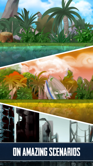 Tangkapan skrin Ramboat: Shooting Offline Game