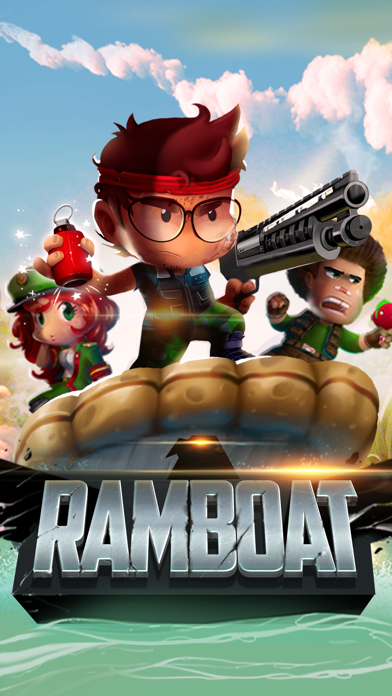 Tangkapan skrin Ramboat: Shooting Offline Game