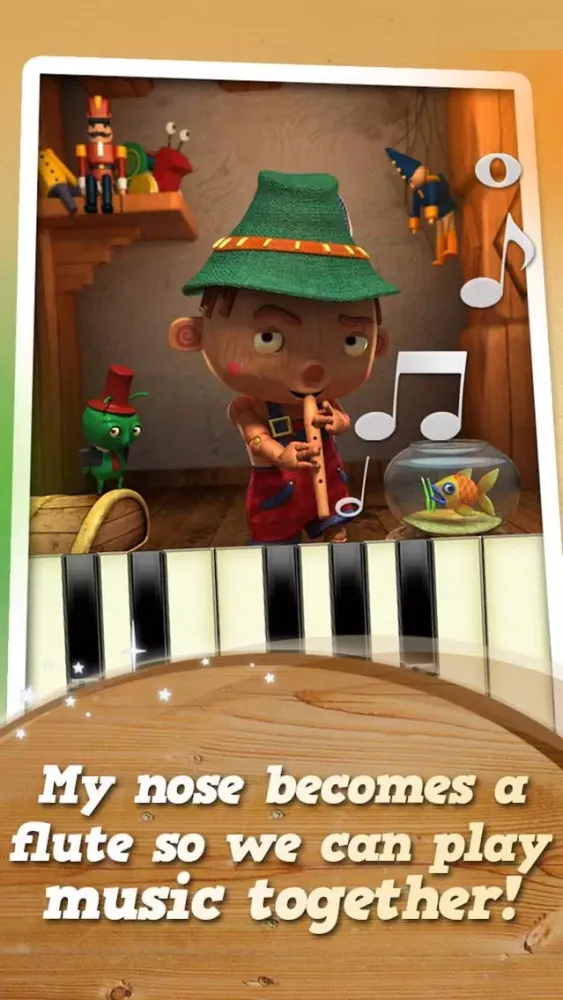 Talking Pinocchio スクリーンショット