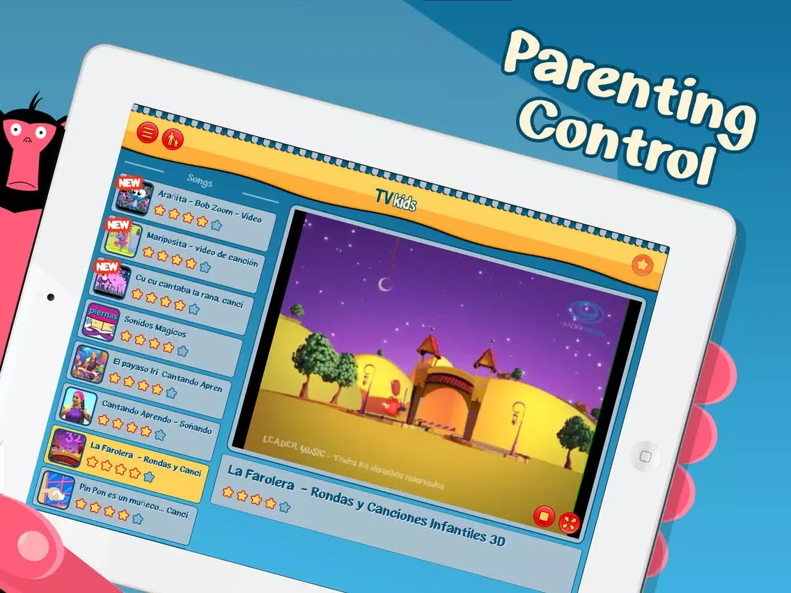 Capturas de pantalla de TV Kids iPad 
