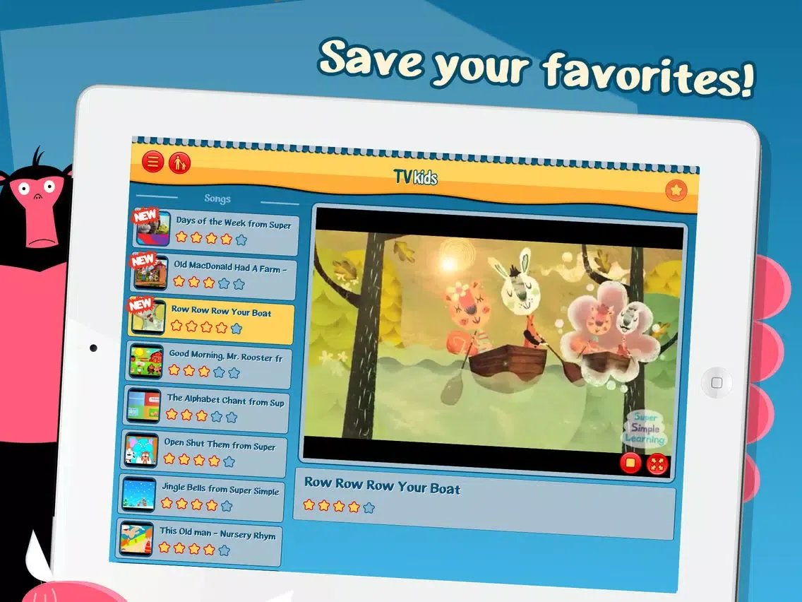 Capturas de pantalla de TV Kids iPad 