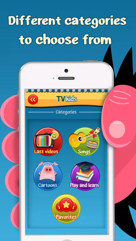 Capturas de pantalla de TV Kids