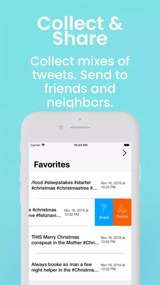 Capturas de tela do Xmas Birds Tweets CreaLite bot