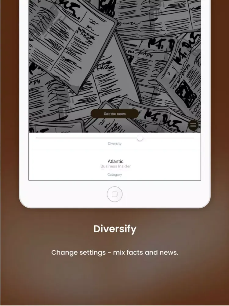 Captures d'écran de Reporter - News Creative bot iPad 