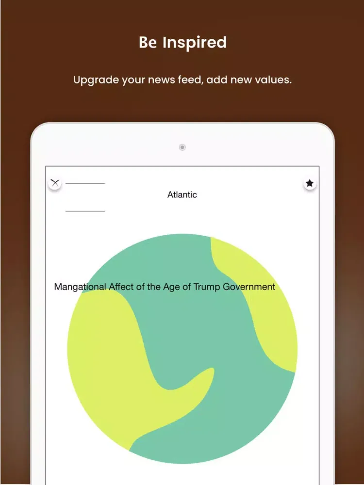 Captures d'écran de Reporter - News Creative bot iPad 