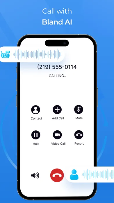 Captures d'écran de AI Assistant Call Automation