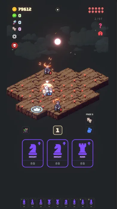 Capturas de tela do Blood Night : Chess RPG