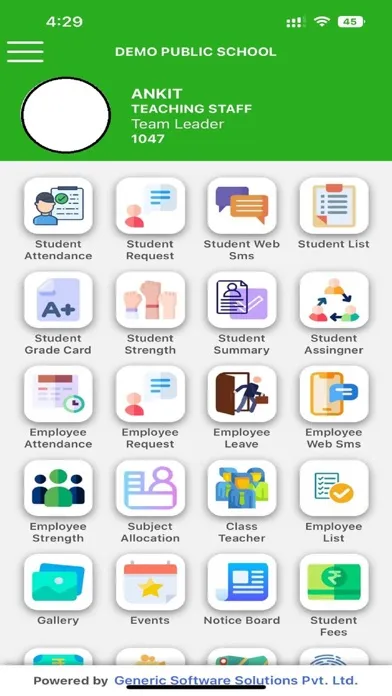 Captures d'écran de EduAppz