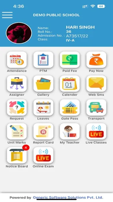 Captures d'écran de EduAppz
