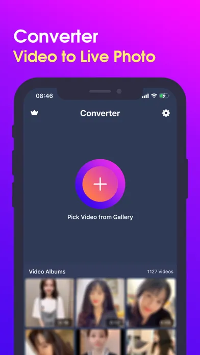 Tangkapan layar Convert Video to Live Photo