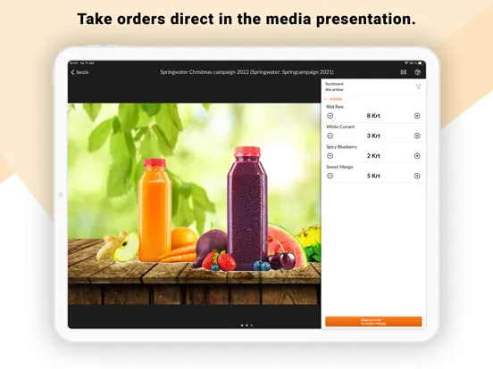 Genero Sales: CPG Sales App iPad  스크린샷