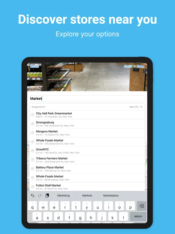 تصاویر Shopping List - Bread & Milk iPad 