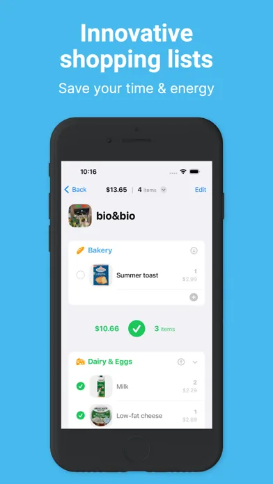 تصاویر Shopping List - Bread & Milk