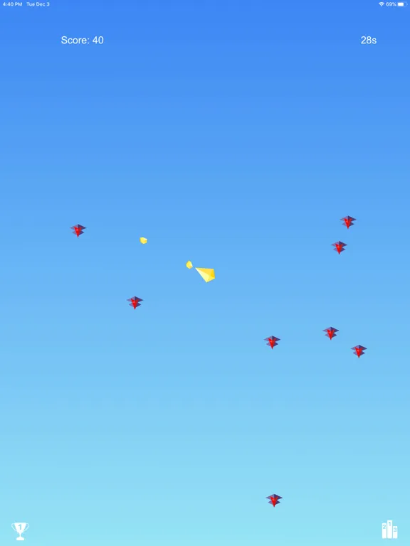 Picallo - Casual Shoot'em Up iPad 应用截图