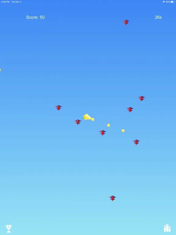 Picallo - Casual Shoot'em Up iPad 应用截图
