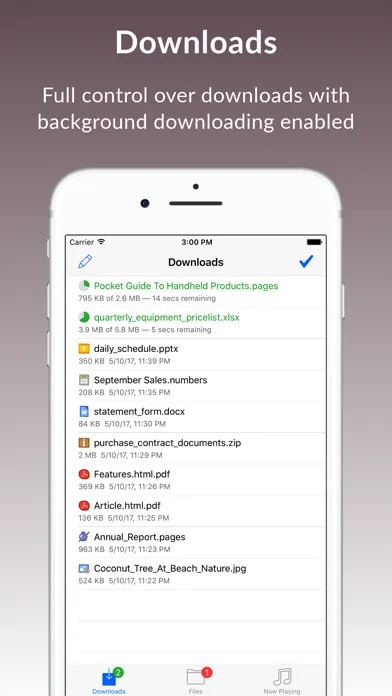 Ảnh chụp màn hình của Weex - Web Browser & File Manager