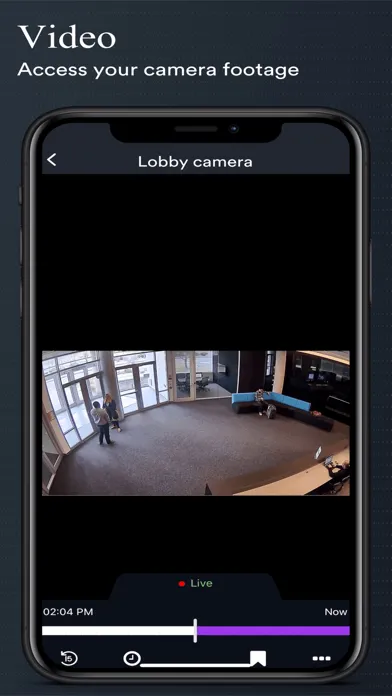 Tangkapan layar Genetec Mobile