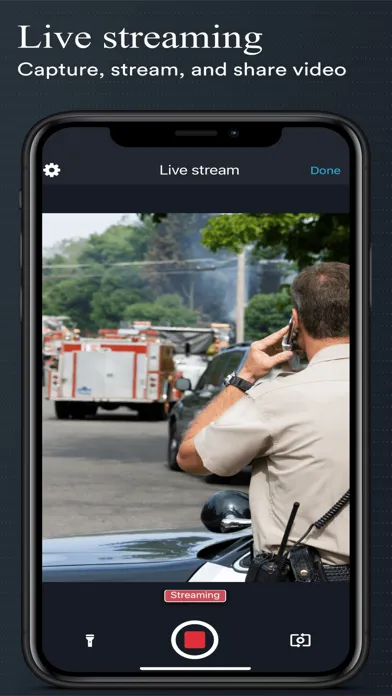 Tangkapan layar Genetec Mobile