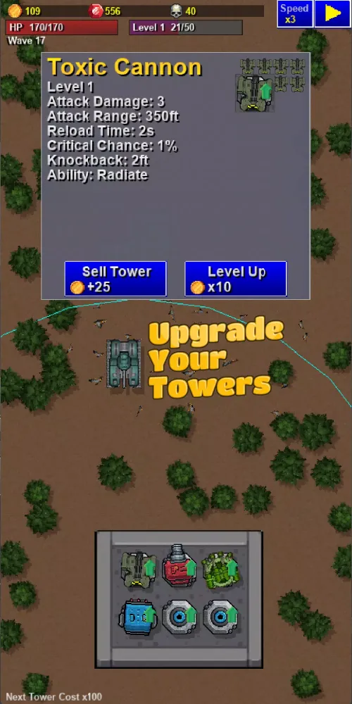 Tower Grid Screenshots