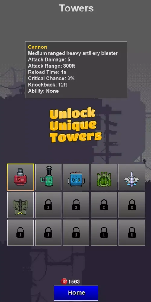 Tower Grid Screenshots