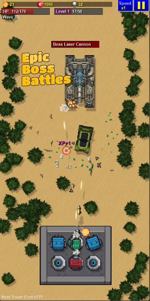 Tower Grid Screenshots