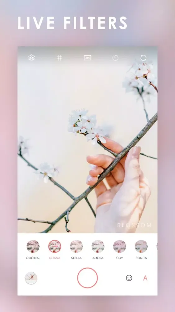 Blossom Camera应用截图