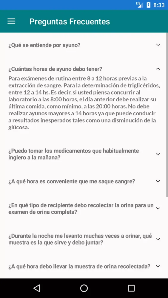 IMAG Laboratorios Ekran Görüntüleri