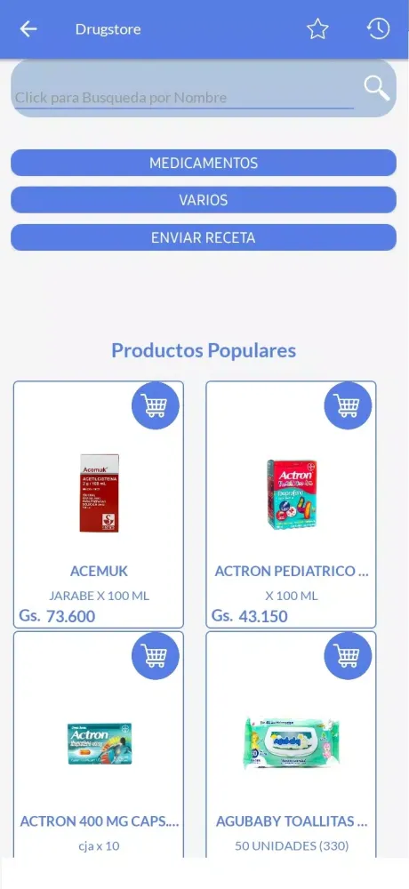 Screenshot di Asismed